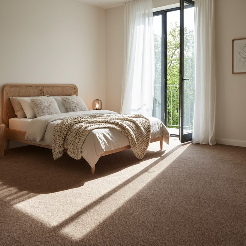 Plush eco friendly carpet flooring