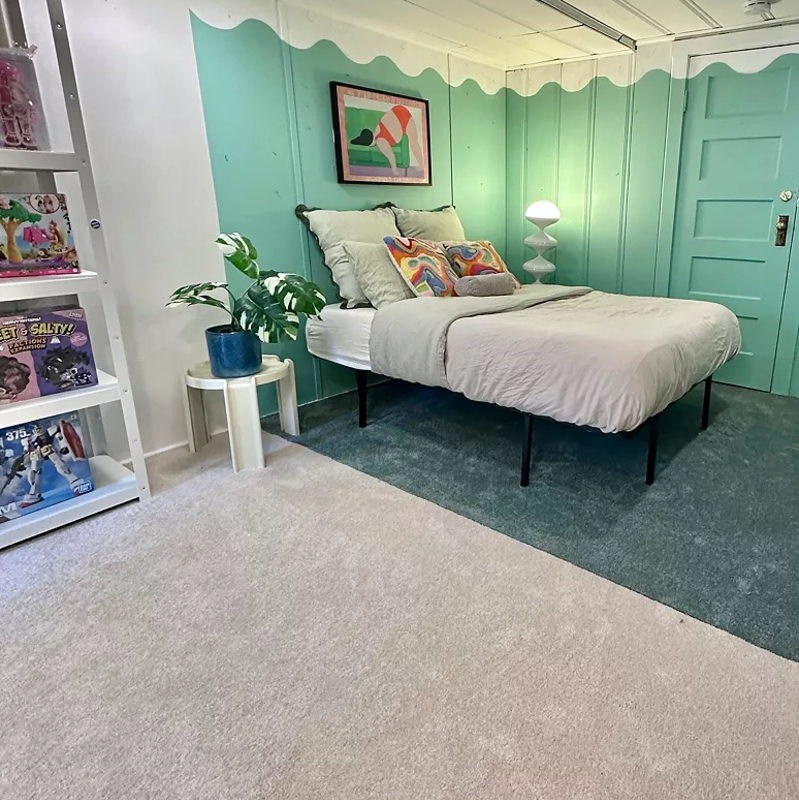 Smartstrand Carpet in a trendy bedroom