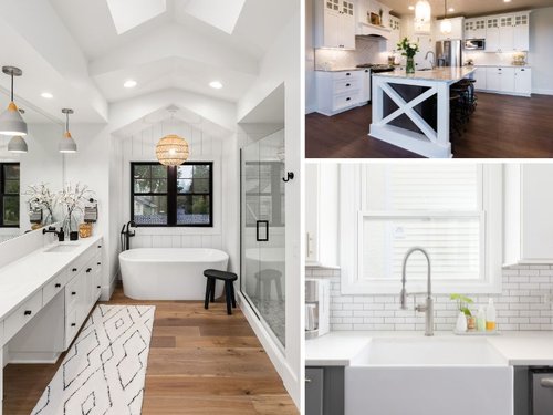 contemporary farmhouse style